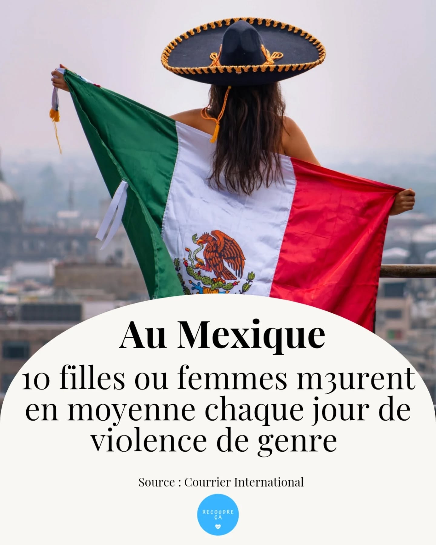 Au Mexique, 10 filles ou femmes m3urent en moyenne chaque jour de vi0lence de genre

#recoudreca #stopvog #féministe #feminisme #autricefrancaise #autrice #maternite #maternité #femmeenceinte #sagefemme #médecine #accouchement #hôpital #vss #cesarienne #droitdesfemmes #moncorpsmonchoix #perinee #noustoutes #cesarienne #stopviolencesfaitesauxfemmes #famille #justice #soutien #santémentale #santédesfemmes #LibérationDeLaParole #VoixDesFemmes #sororité #mexique