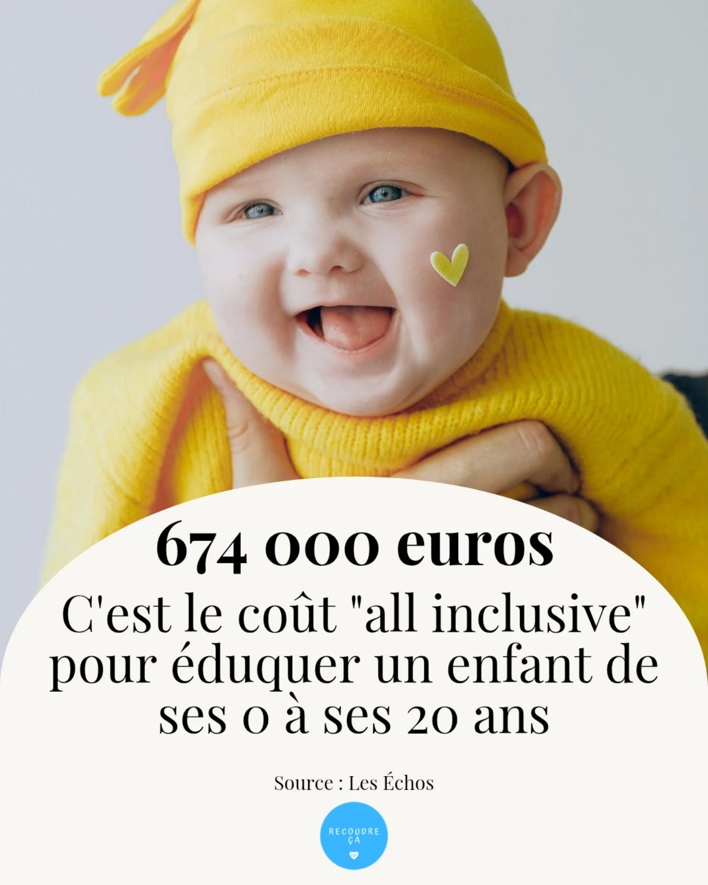 674 000 euros 🤑
C'est le coût "all inclusive" pour éduquer un enfant de ses 0 à ses 20 ans. Une somme astronomique prise en charge en partie par la collectivité 😁

#recoudreca #stopvog #féministe #feminisme #autricefrancaise #autrice #maternite #maternité #femmeenceinte #sagefemme #médecine #accouchement #hôpital #vss #cesarienne #droitdesfemmes #moncorpsmonchoix #perinee #noustoutes #cesarienne #stopviolencesfaitesauxfemmes #famille #justice #soutien #santémentale #santédesfemmes #LibérationDeLaParole #VoixDesFemmes #sororité