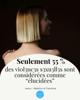 Seulement 55 % des vi0l3nc3s s3xu3ll3s sont considérées comme "élucidées" 😱
#recoudreca #violencesfaitesauxfemmes #noustoutes #stopviolencesfaitesauxfemmes #voixdesfemmes