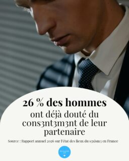 26% des hommes ont déjà douté du c0ns3nt3m3nt de leur partenaire 😅
#recoudreca #stopvog #stopviolencesfaitesauxfemmes #consentement #feministe