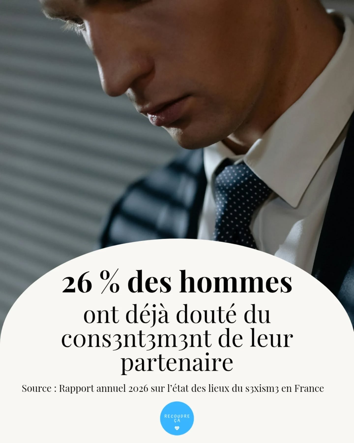 26% des hommes ont déjà douté du c0ns3nt3m3nt de leur partenaire 😅
#recoudreca #stopvog #stopviolencesfaitesauxfemmes #consentement #feministe