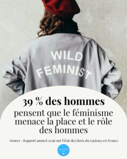 39 % des hommes pensent que le féminisme menace la place et le rôle des hommes 😁

#recoudreca #feminisme #noustoutes #stopviolencesfaitesauxfemmes #feministe