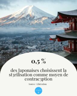 0.5 % des Japonaises choisissent la st3rilisati0n comme moyen de contrac3ption
#recoudreca #noustoutes #feministe #feminisme #contraception