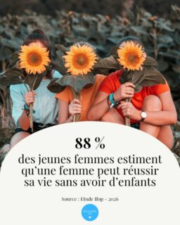 88% des jeunes femmes estiment qu'une femme peut réussir sa vie sans avoir d'enfants
#recoudreca #moncorpsmonchoix #maternité #noustoutes #feministe