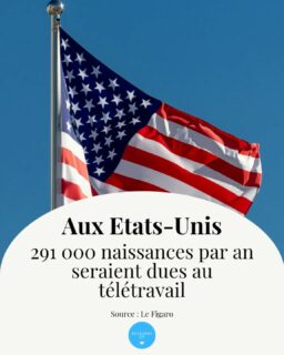 Selon une étude très sérieuse de l'université de Stanford, 291 000 naissances seraient dues au télétravail aux États-Unis.
L'explication ? 
Le temps passé dans les transports est réalloué à la famille.
De plus, le télétravail a entraîné des déménagements loin des centres-villes, dans des logements plus grands.

#recoudreca #naissance #maternité #grossesse #famille