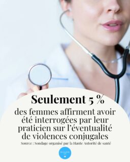 Seulement 5% des femmes affirment avoir été interrogées par leur praticien dur l'éventualité de vi0l3nces c0njugal3s
#recoudreca #stopviolencesfaitesauxfemmes #medecine #libererlaparole #noustoutes