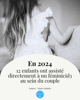 En 2024, 12 enfants ont assisté directement à un féminicid3 au sein du couple
#recoudreca #stopviolencesfaitesauxfemmes #stopfeminicides #libererlaparole #noustoutes