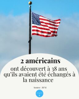Deux américains ont découvert à 38 ans qu'ils avaient été échangés à la naissance. 

L'un d'entre eux a d'abord découvert qu'il n'était pas le fils biologique de ses parents, suite à un test ADN qu'il avait reçu en cadeau à Noël. Il a ensuite mené des recherches.

Les deux hommes ont décidé d'attaquer en justice la maternité.

#recoudreca #maternité #naissance #naissancerespectée #grossesse