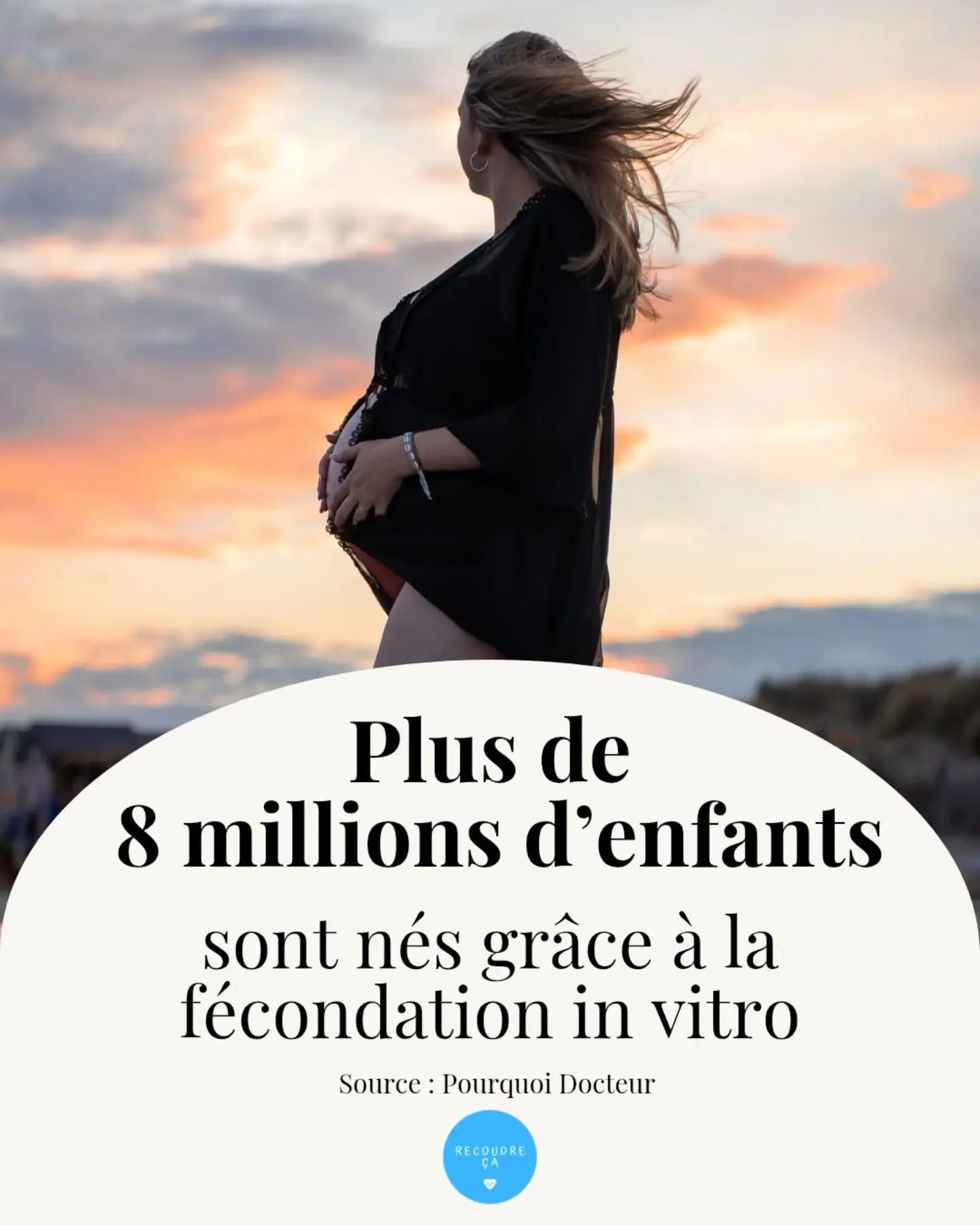 Depuis 1978, plus de millions d'enfants dans le monde sont nés grâce à la fécondation in vitro 👼
#recoudreca #grossesse #accouchement #maternité #moncorpsmonchoix