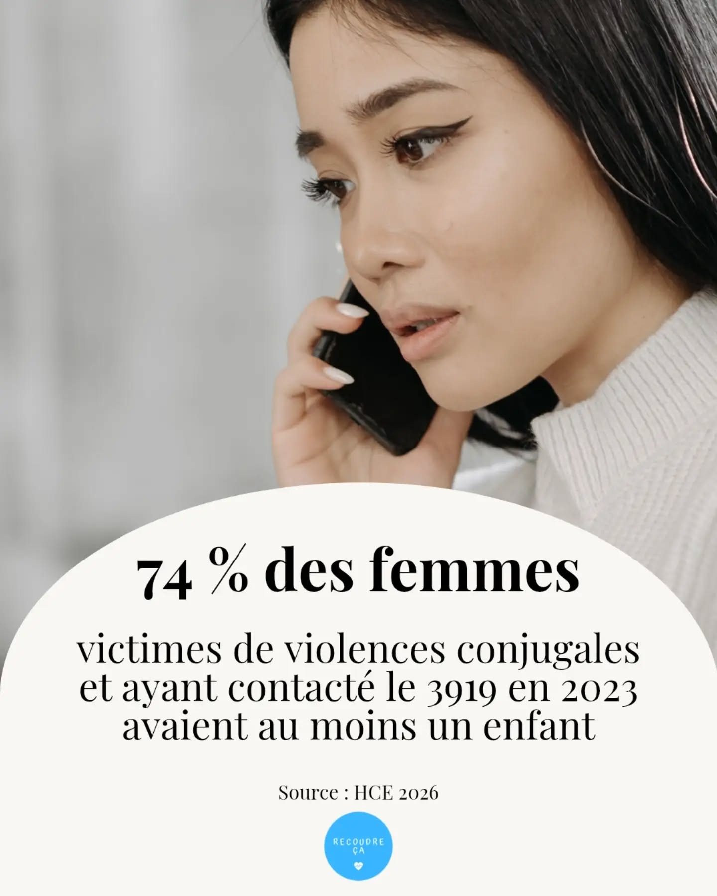 74 % des femmes victimes de viol3nces conjugales et ayant contacté le 3919 en 2023 avaient au moins un enfant 😅
Les violences commencent souvent lors de la grossesse.
#recoudreca #violencesfaitesauxfemmes #stopviolencesfaitesauxfemmes #noustoutes #libererlaparole